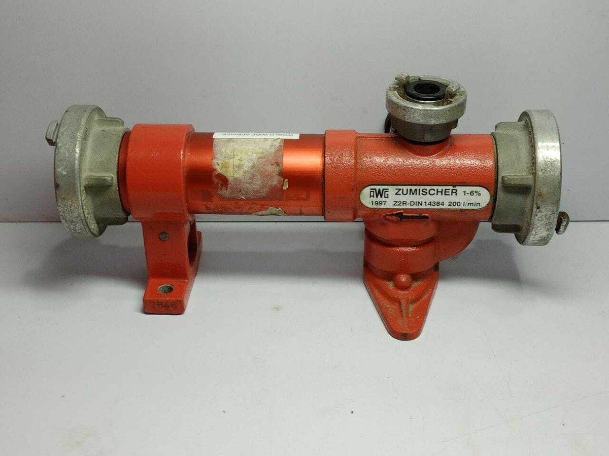 AWG proportioner Z2R DIN 14384 200 l/Min AWG Zumischer 1-6