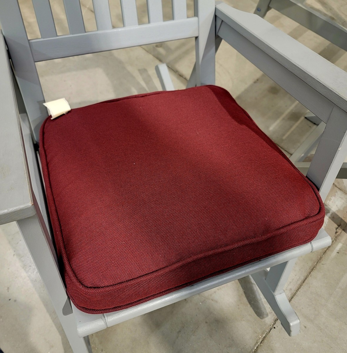IKEA Jarpon Cover for Seat Chair Pad, Outdoor Bordeaux Wine 17
