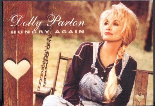 Promo Postcard for DOLLY PARTON'S 'Hungry Again' Album. Postally Used in 1999 - Picture 1 of 1