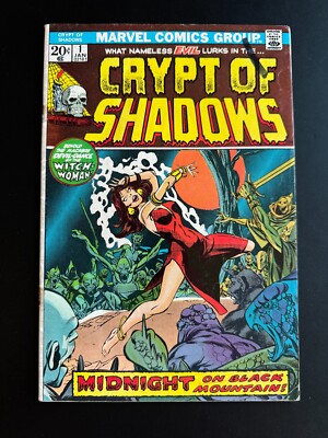 Crypt of Shadows #1 - Cover pencils by Gil Kane (Marvel, 1973) VG/F