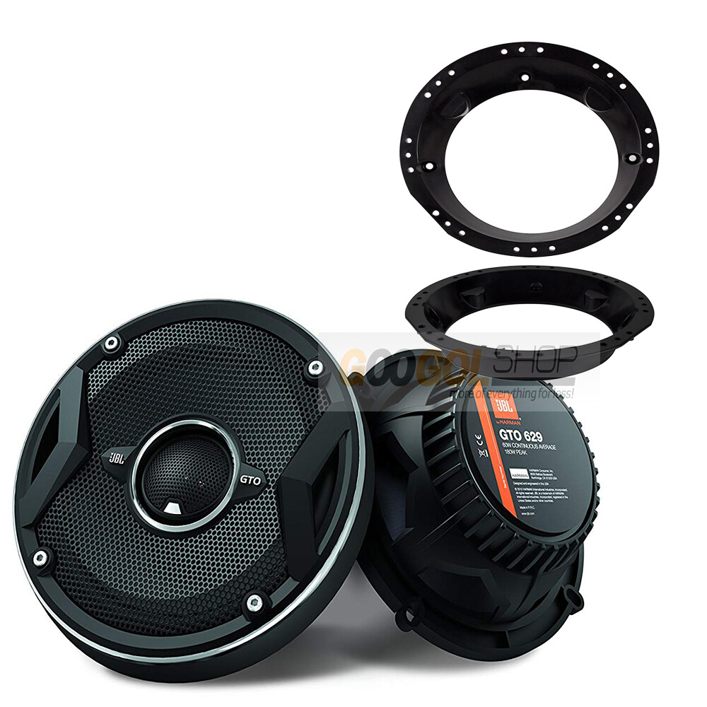 JBL GTO Series 6.5" Speakers for Harley Davidson 1998-13 FL models w /fairings