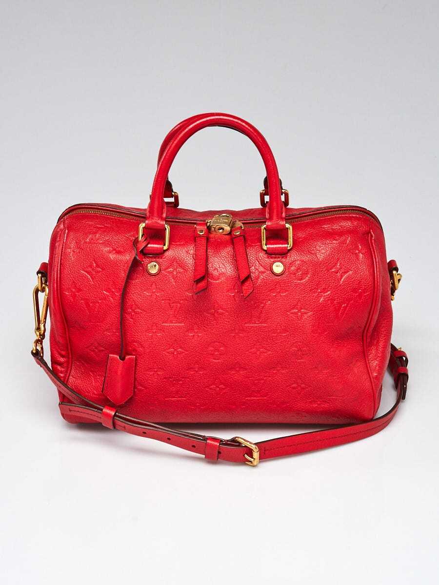 Louis Vuitton Orient Monogram Empreinte Leather Speedy 25 Bandouliere Bag
