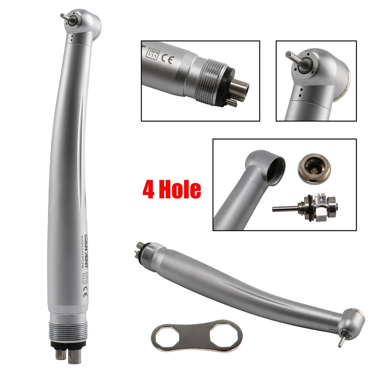 NSK Style Dental High Speed Handpiece 4Holes Turbine / Low Speed