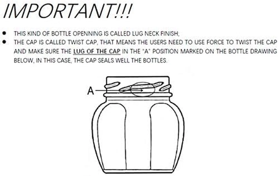 U Pack 2Oz Glass Jar with Gold Lid for Honey Jam Spice Pack of 24 Sets - Image 4 of 4