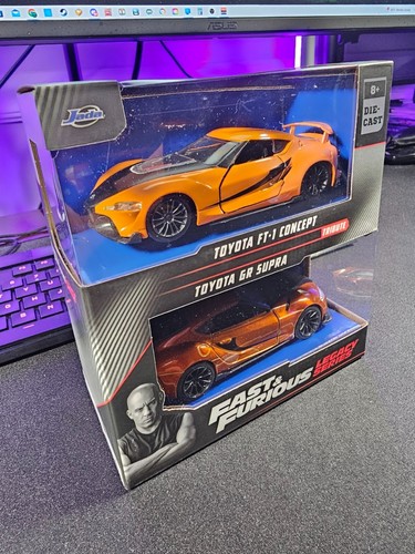 2024 Jada Fast & Furious Legacy Series Toyota FT-1 Concept & Toyota GR Supra - Picture 3 of 5