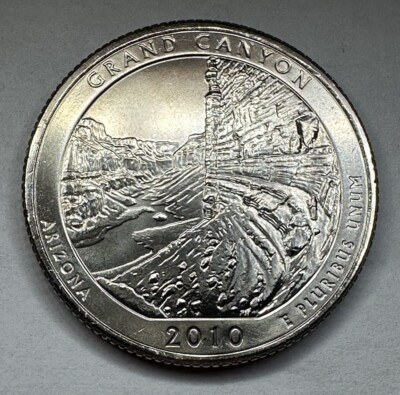 2010-P Grand Canyon NP America the Beautiful 25cent Quarter from