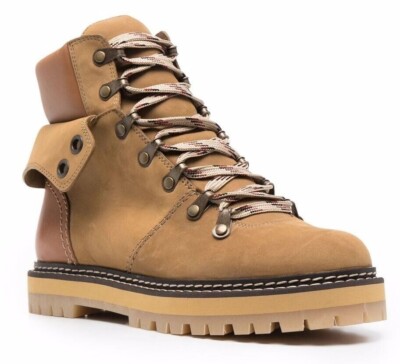 See by Chloe Eileen All Finest Soft Lambskin Leather Women's Hiking Boots - New!