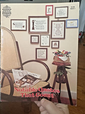 NOTABLES Quotes that Count Gloria  Pat Book 2 Cross Stitch mother daughter Life