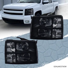 CORNER HEADLIGHT REPLACEMENT LAMP FIT FOR 07-14 CHEVY SILVERADO 1500 2500HD 
