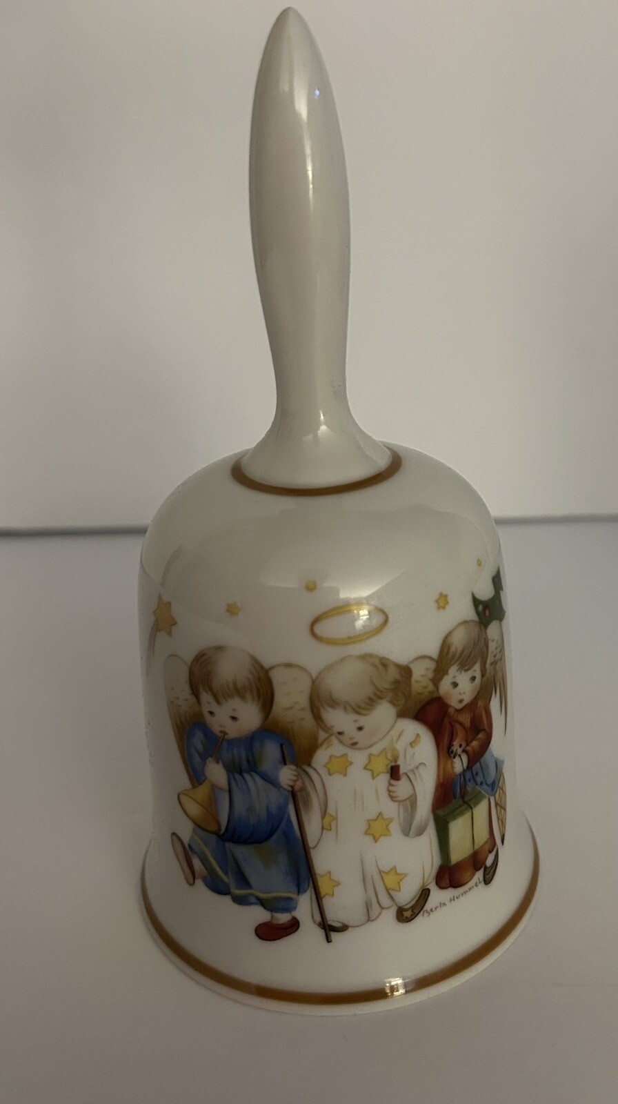 Schmid Heavenly Trio Bell Christmas 1978 by Sister Berta Hummel in Box Vintage