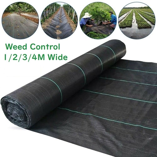 Extra Heavy Duty Weed Control Fabric Garden Ground Landscape Membrane 100gsm Mat - Picture 3 of 30