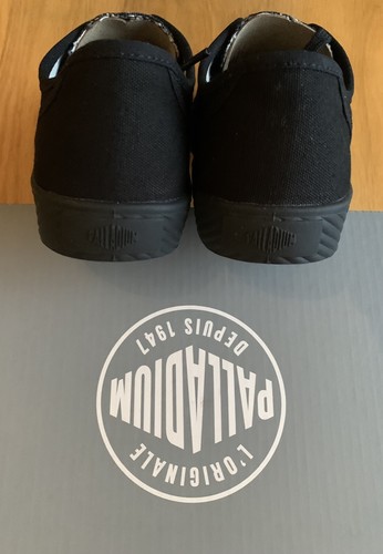 Scarpe da ginnastica nuove con scatola PALLADIUM PALLAPHOENIX CVS II 4 37 nere garantite originali - Foto 6 di 11