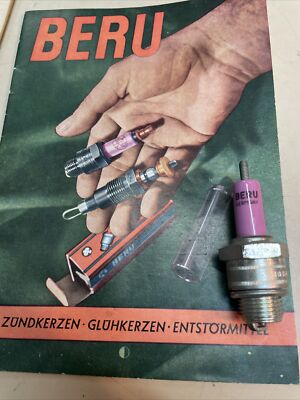 1 Beru Zündkerze 225 / 18 Jlo (Rockwell) MG 175 L Neu.