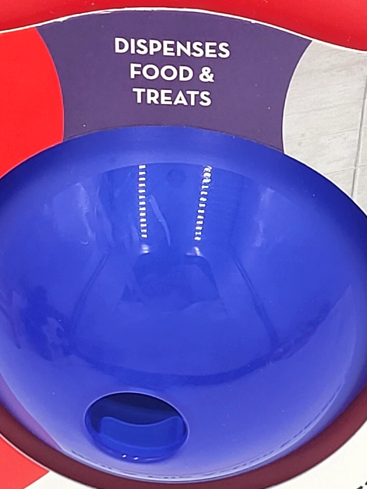 Juguete rompecabezas interactivo grande dispensador de golosinas giroscópicas KONG para perros Foto 4 de 4