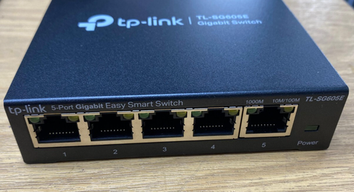 TP-Link TL-SG605E - 5-Port Gigabit Easy Smart Switch - Gebraucht (Top) - UK - Bild 2 von 11