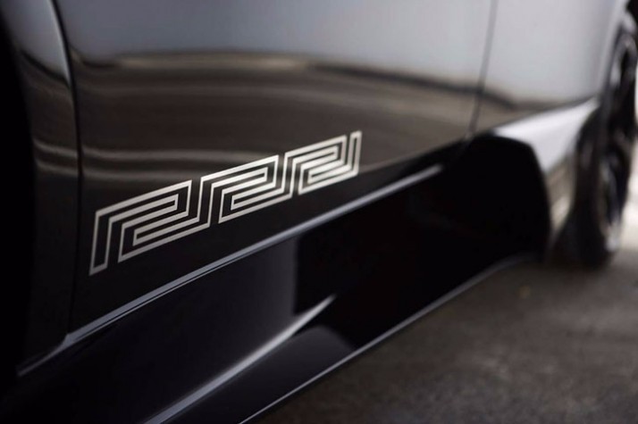 2x Stickers kit for Lamborghini Gallardo Murcielago Greek key Doors kit Decals
