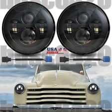Newest For Chevy Truck 1947-1957 2pc 7 Inch Round Headlights Highlow Beam Bulb Newest For Chevy Truck 1947-1957 2pc 7 Inch Round Headlights Highlow Beam Bulb