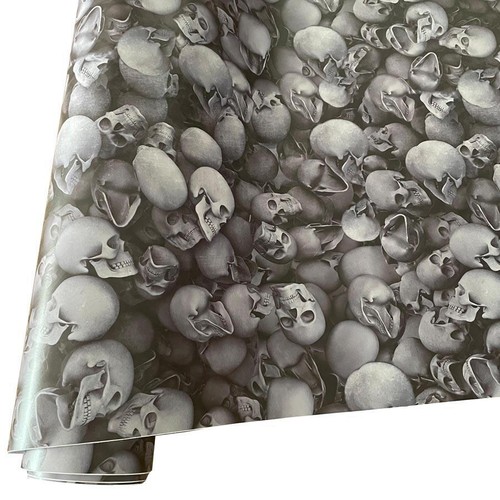 Sticker Bomb Vinyl Wrap Adhesive Skull Cartoon 30cm Print Bike Car Wrapping Film - Bild 29 von 32