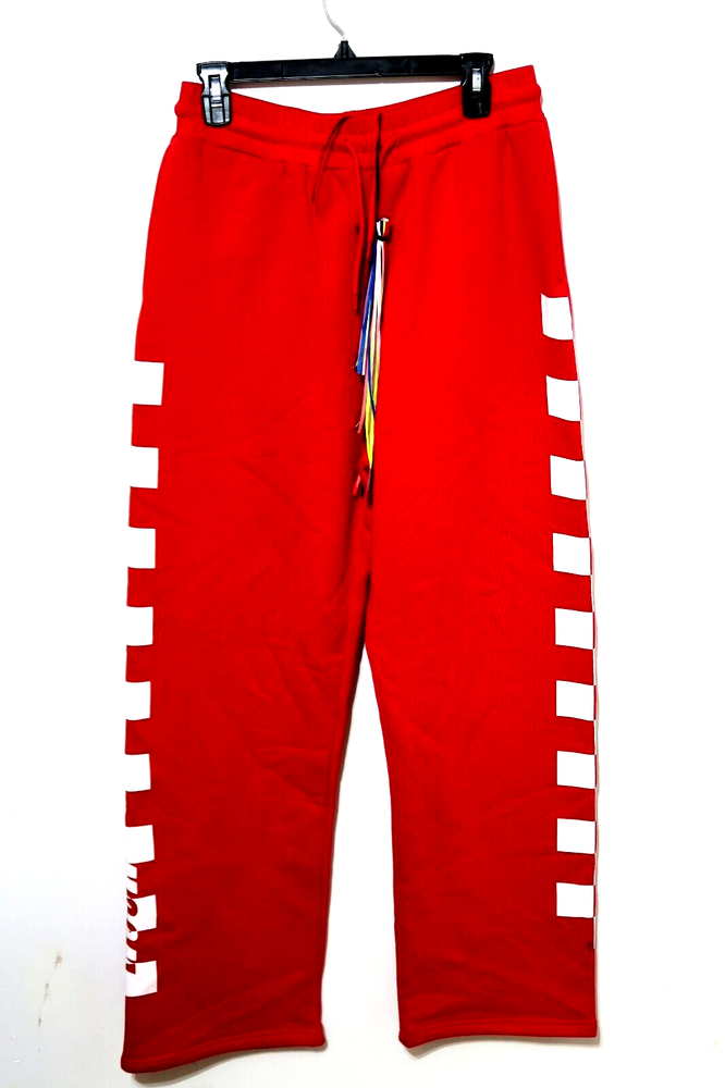 MSGM Red Logo Sweat Pants XL