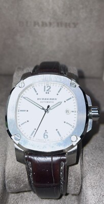BURBERRY BBY1201 43MM STAINLESS STEEL SWISS AUTOMATIC MECHANICAL