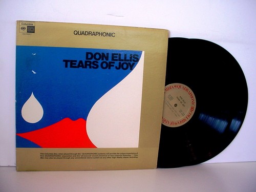 DON ELLIS Tears Of Joy SQ QUADRAPHONIC Double LP de 1972 COLUMBIA GQ 30927