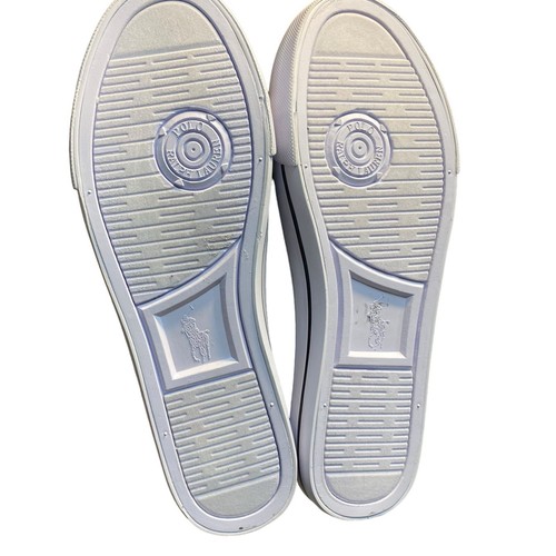 Polo Ralph Lauren Herren Größe 7 Hamptyn II Hi-Top Sneaker Schwarz Bär Logo Turnschuhe - Bild 11 von 13