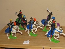 Britains Deetail Fifteen Century Medieval Saracen Knights Toy Soldiers 1/32