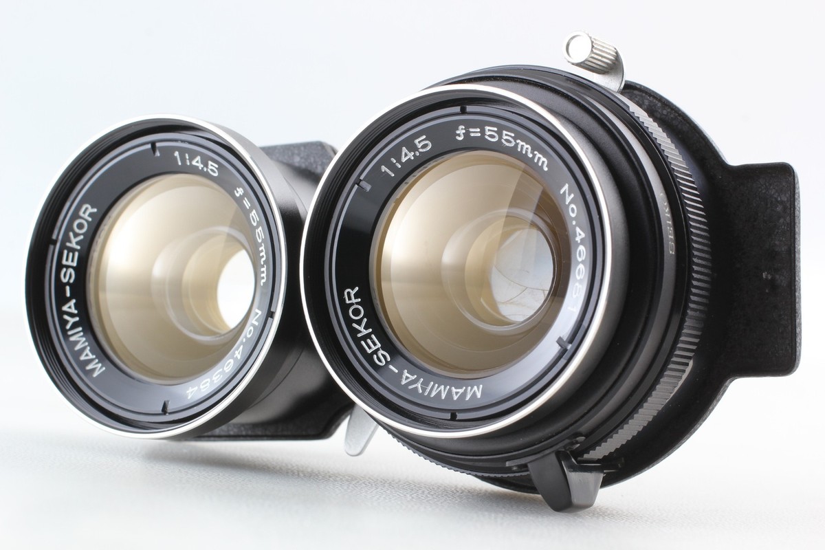N MINT++] Mamiya C330 Professional TLR Film Camera 55mm f/4.5 lens