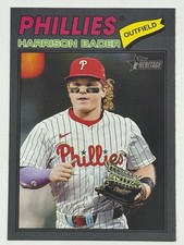 2026 Topps Harrison Bader 357 Dark Grey Border