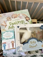 *NIB* Bundle 3 Slumberkins Yeti To Shine Feelings Adventure Board Game & Cards