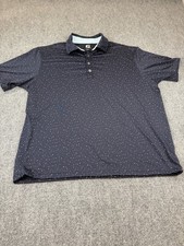 FootJoy FJ Golf Polo Shirt Mens Size L Lightweight Athletic Fit Active