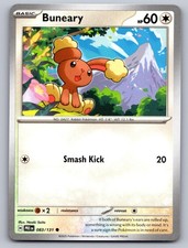 Buneary 083/131 Common Prismatic Evolutions Pokemon Near Mint
