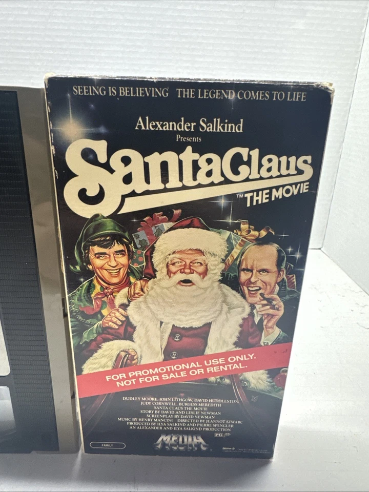 Santa Claus The Movie 1985 Promo Promotional VHS October Dealer Preview Tape - Image 3 of 4