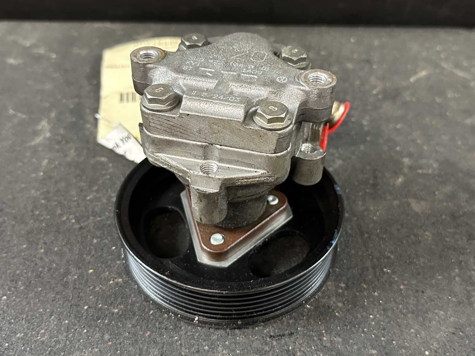 2004 BENTLEY CONTINENTAL 6.0 POWER STEERING HYDRAULIC PUMP