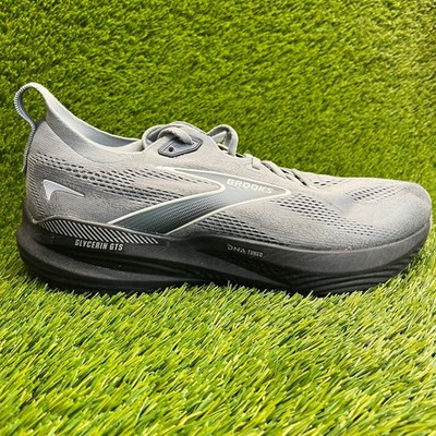 Brooks Glycerin GTS 22 Mens Size 12.5 EE Gray Athletic Running Shoes Sneakers