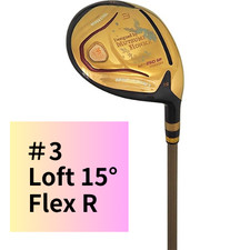 MUTSUMI HONMA MH250SF 3W 15  R Flex RH Fairway Wood Carbon Shaft Golf Club