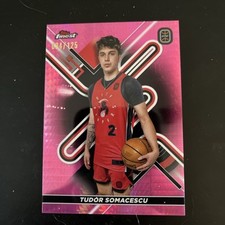 2023 TOPPS FINEST OVERTIME CARD OF TUDOR SOMACESCU PINK 034/125