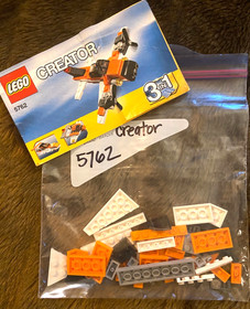 LEGO Creator 5762 - w/ Manual COMPLETE No Box Airplane 3 In 1
