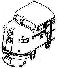 #ad #ad Details West 208 HO Scale F Unit Parts A Unit $5.99