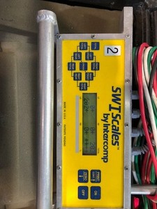 Intercomp SWK-1 Kart/Formula Car Scale Controller Box +  4 Scales + Cables -Used