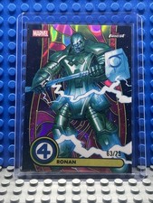 2026 Topps Finest Marvel Ronan #BL-075 Blackl...