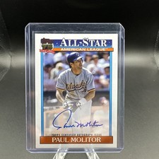 Top 10 Paul Molitor Baseball Cards 17