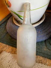 Vintage Dixie Bell Gin Bottle, 1948, Federal Law forbids sale or reuse