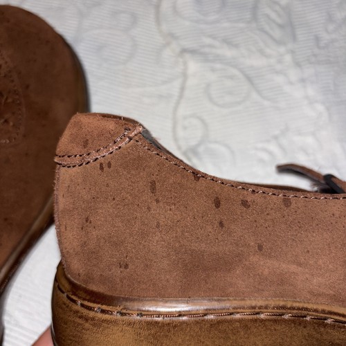 Dansko Tamara Belted Brown Leather Suede Slip On Clog Shoes 39 8.5-9 - Picture 11 of 17