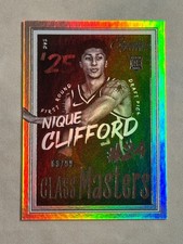 2025-26 Panini Signature Series Class Masters Nique Clifford Rookie RC /99 #15