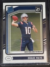 2024 Panini Donruss Optic Rated Rookie Drake Maye #229 New England Patriots RC