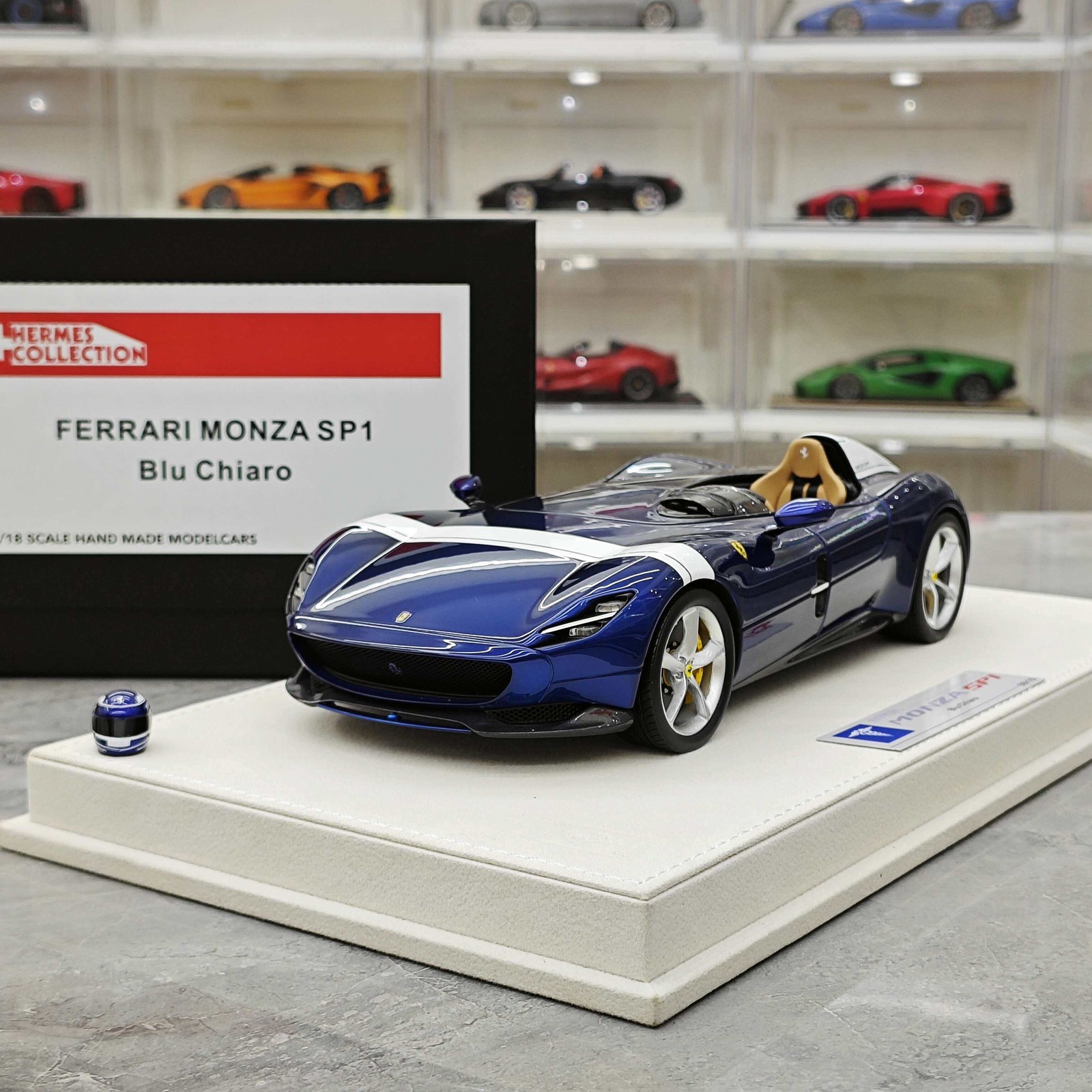 HERMES COLLEGION Monza SP1 Resin Car Model 1:18  thumbnail 5