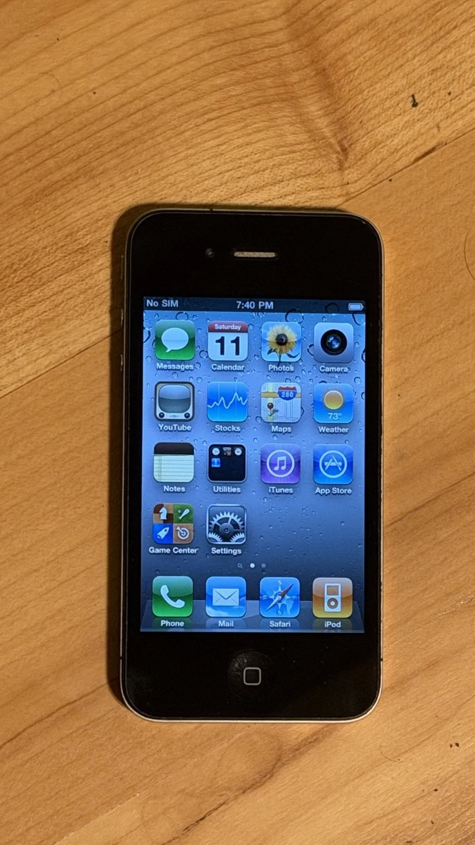 iPhone 4 Black iOS for sale | eBay