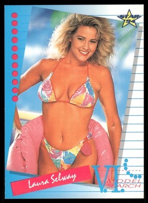 Laura Selway 1994 Swimsuit Model Pinup Card #3 (NM)