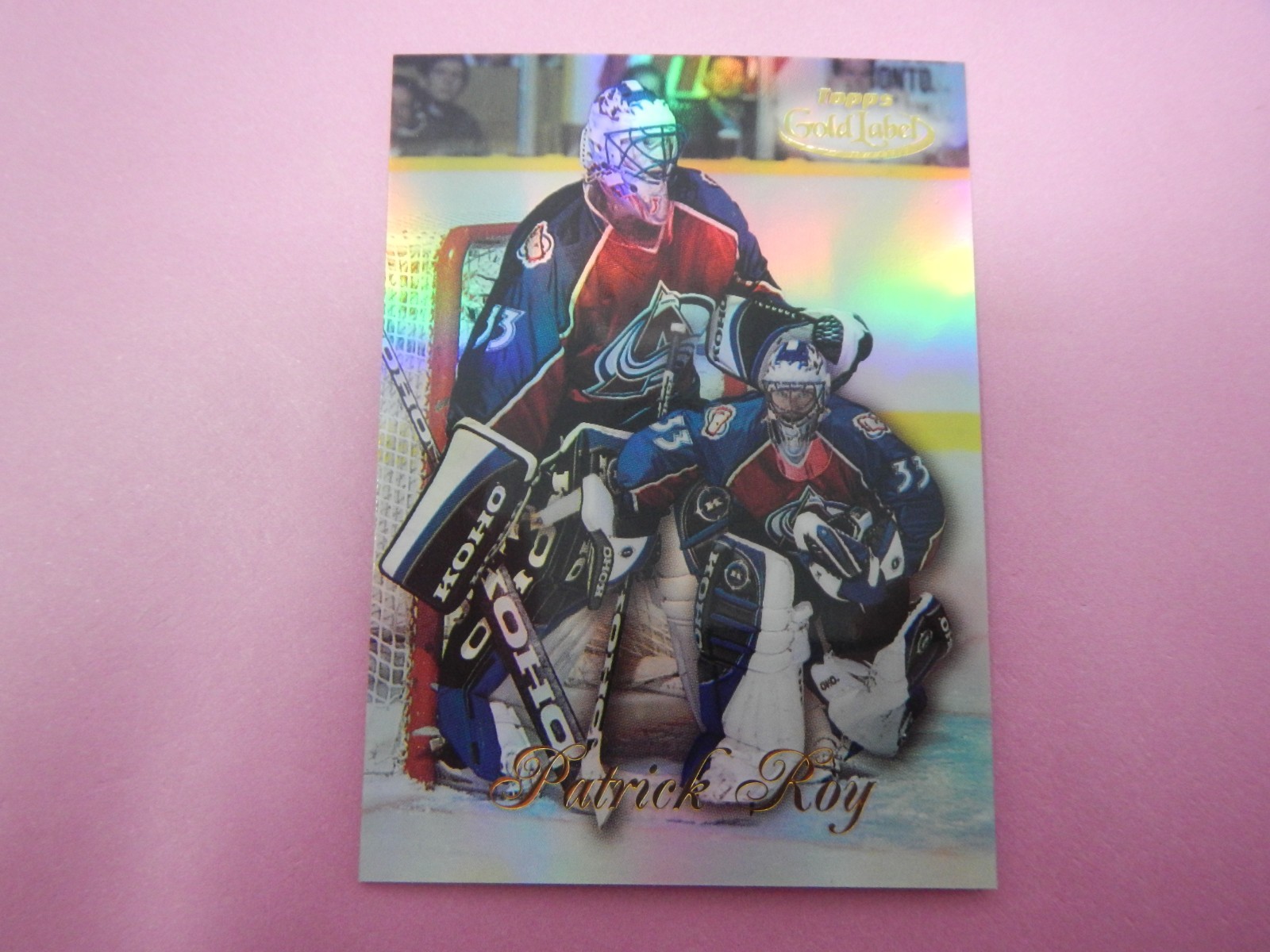 1998-99 Topps Gold Label Class 1 Patrick Roy #77 (1)